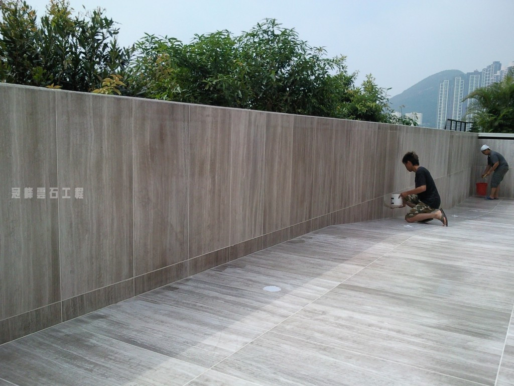 紅山半島泳池灰木紋雲石 - 冠峰雲石工程實例 - 第9張 圖片 - 2009年11月08日 - hksummit.com