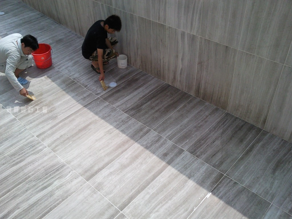 紅山半島泳池灰木紋雲石 - 冠峰雲石工程實例 - 第8張 圖片 - 2009年11月08日 - hksummit.com