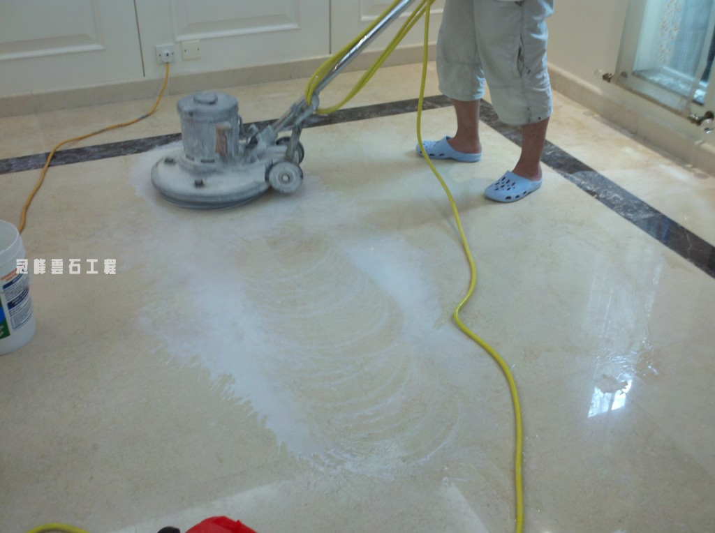 橫州米黃雲石保養 - 冠峰雲石工程實例 - 第2張 圖片 - 2010年08月15日 - hksummit.com