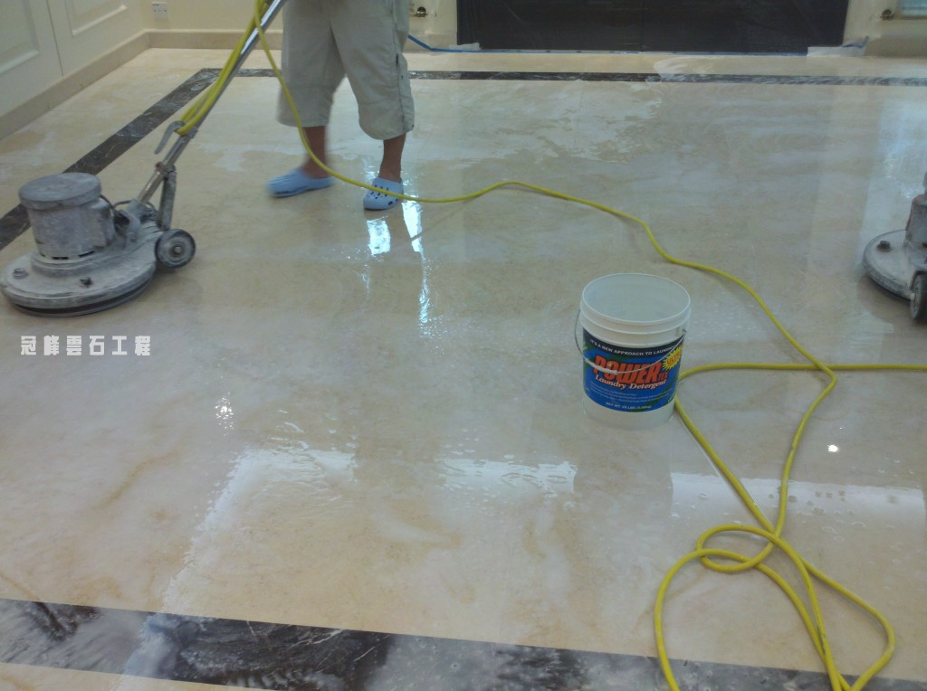 橫州米黃雲石保養 - 冠峰雲石工程實例 - 第4張 圖片 - 2010年08月15日 - hksummit.com