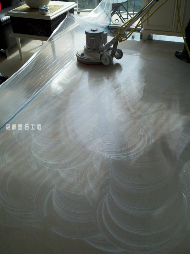 畢架山一號 雲石翻新 - 冠峰雲石工程實例 - 第1張 圖片 - 2011年01月18日 - hksummit.com