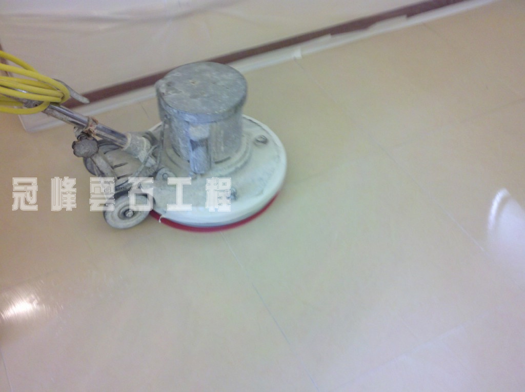 蔚藍灣畔拋光磚翻新 - 冠峰雲石工程實例 #5 圖片 - 2011年03月23日 - hksummit.com