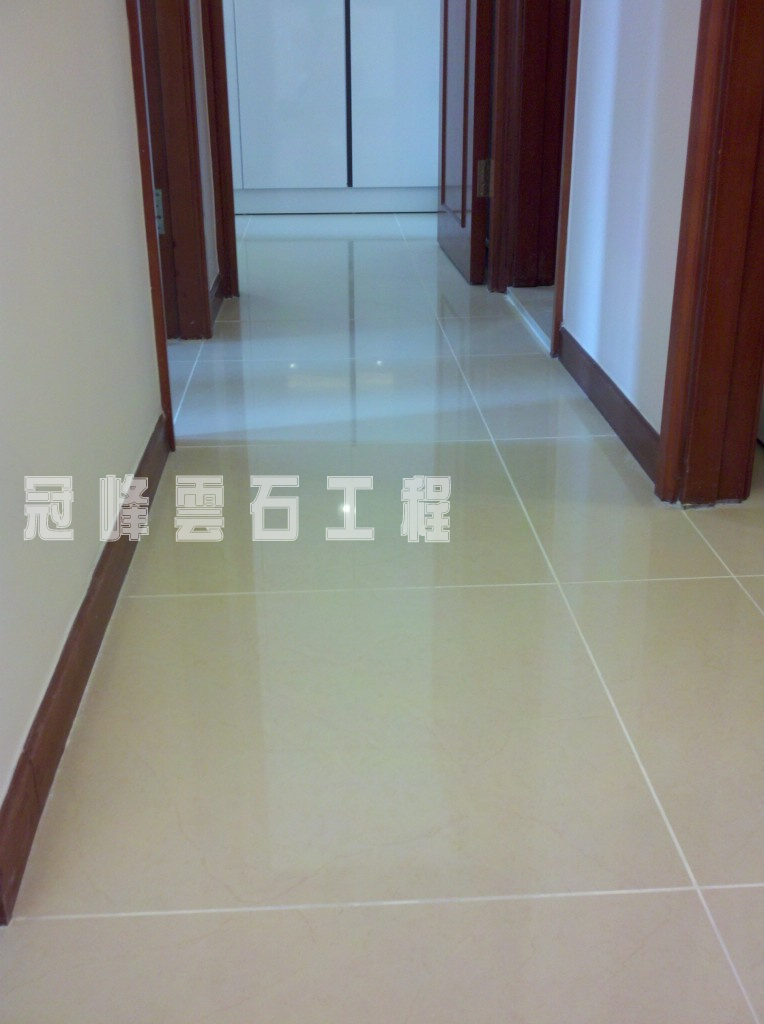 蔚藍灣畔拋光磚翻新 - 冠峰雲石工程實例 #7 圖片 - 2011年03月23日 - hksummit.com