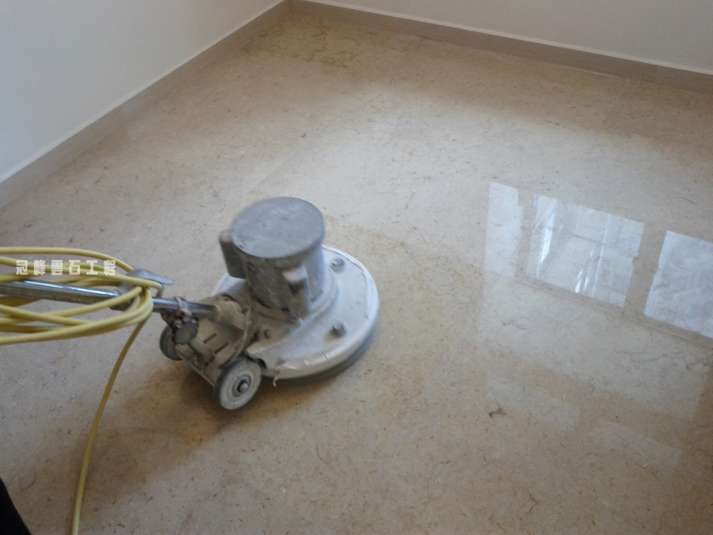 大興花園 米黃雲石打磨翻新 - 冠峰雲石工程實例 - 第6張 圖片 - 2011年05月19日 - hksummit.com