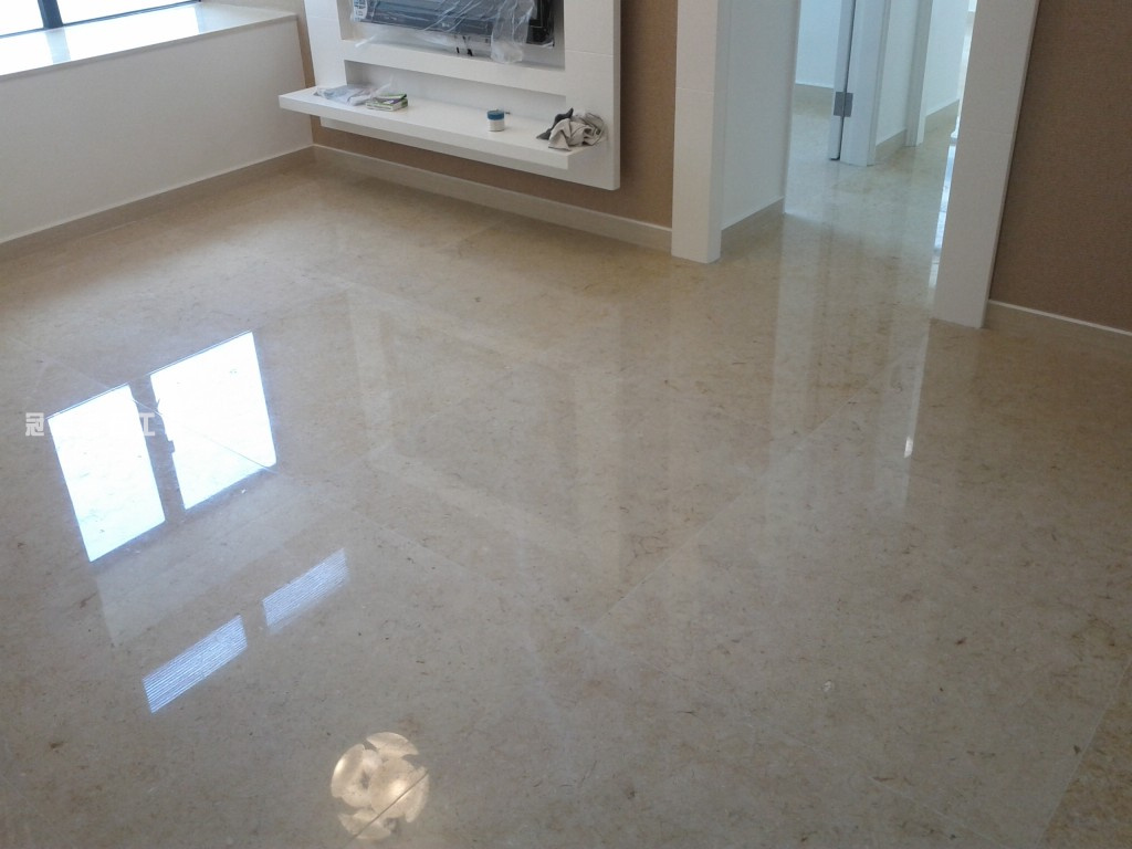 大興花園 米黃雲石打磨翻新 - 冠峰雲石工程實例 - 第9張 圖片 - 2011年05月19日 - hksummit.com