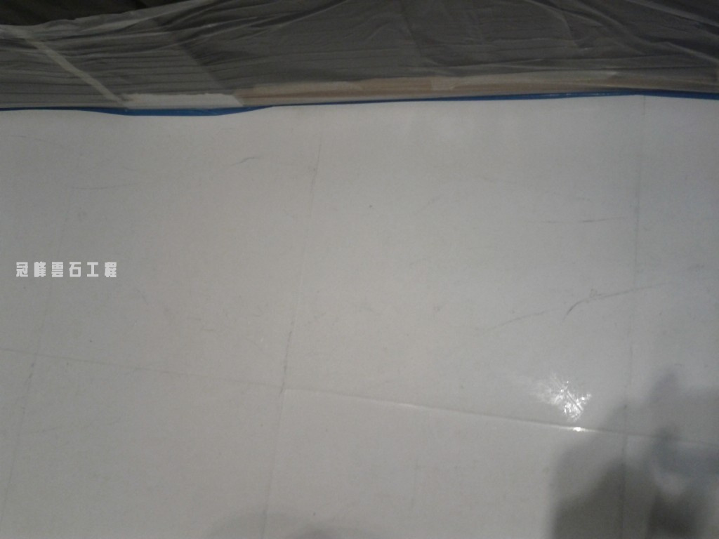 力寶寫字樓 人造石深層打磨翻新 - 冠峰雲石實例 #1 圖片 - 2011年06月10日