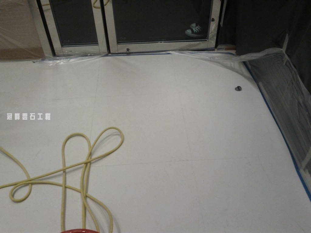 力寶寫字樓 人造石深層打磨翻新 - 冠峰雲石實例 #2 圖片 - 2011年06月10日