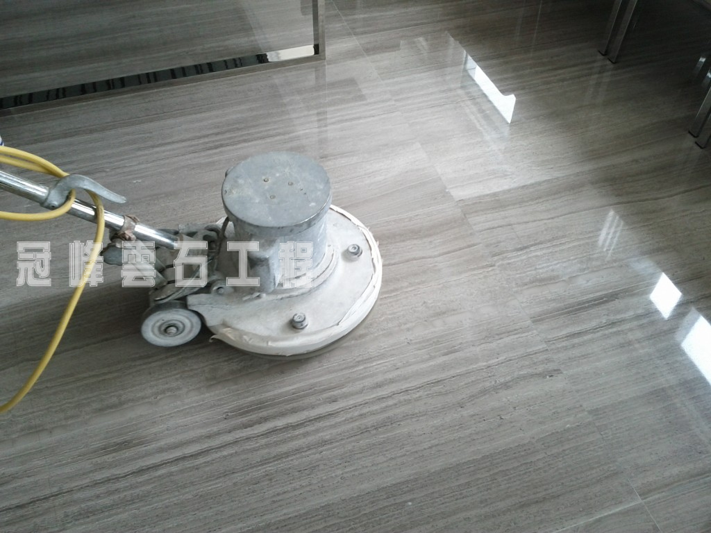 君臨天下 灰木紋及米黃雲石翻新 - 冠峰雲石工程實例 - 第1張 圖片 - 2011年07月12日 - hksummit.com