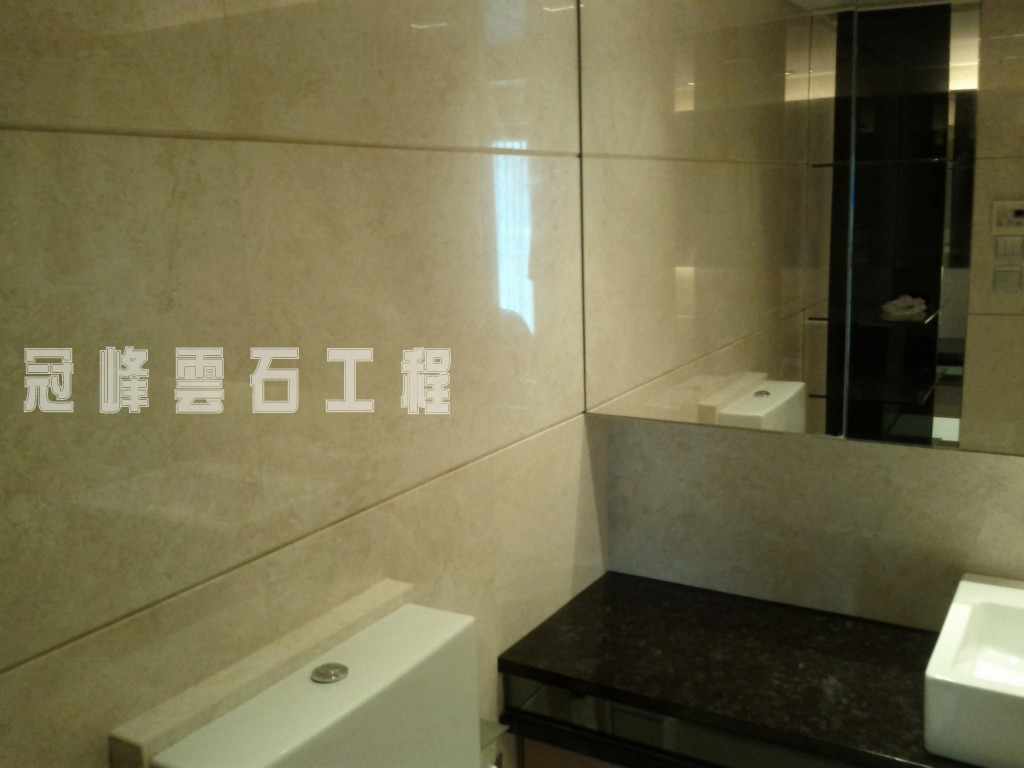 君臨天下 灰木紋及米黃雲石翻新 - 冠峰雲石工程實例 - 第11張 圖片 - 2011年07月12日 - hksummit.com