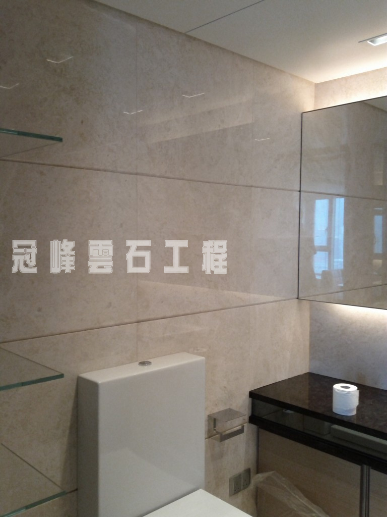 君臨天下 灰木紋及米黃雲石翻新 - 冠峰雲石工程實例 - 第12張 圖片 - 2011年07月12日 - hksummit.com
