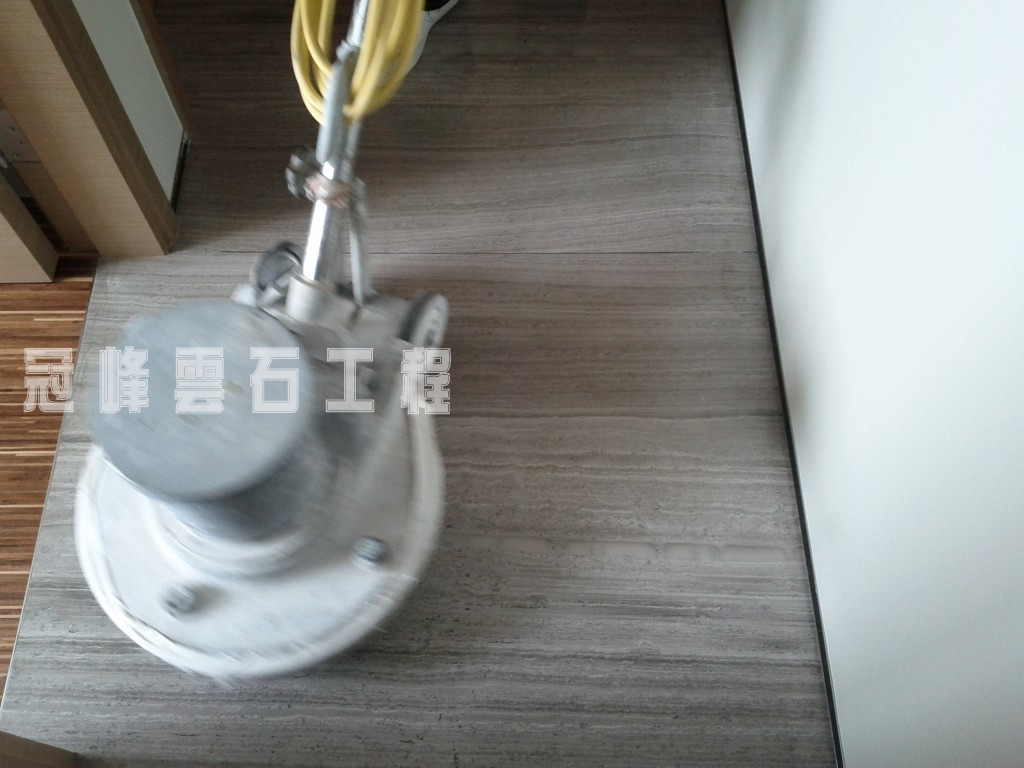 君臨天下 灰木紋及米黃雲石翻新 - 冠峰雲石工程實例 - 第3張 圖片 - 2011年07月12日 - hksummit.com