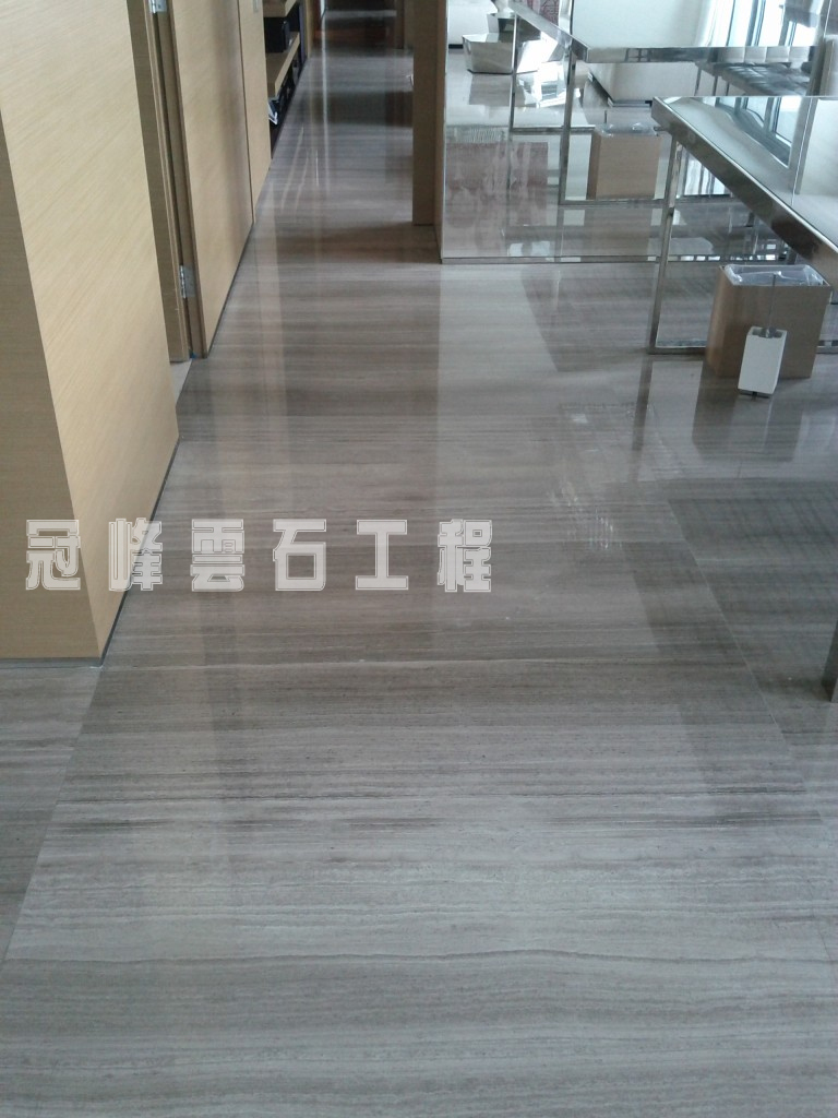 君臨天下 灰木紋及米黃雲石翻新 - 冠峰雲石工程實例 - 第5張 圖片 - 2011年07月12日 - hksummit.com