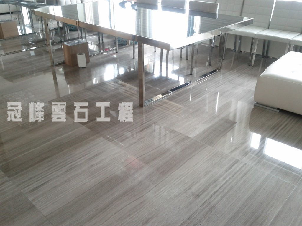 君臨天下 灰木紋及米黃雲石翻新 - 冠峰雲石工程實例 - 第8張 圖片 - 2011年07月12日 - hksummit.com