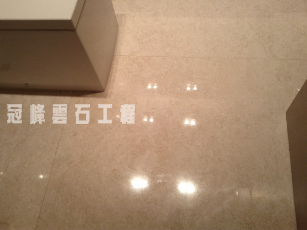 君臨天下 灰木紋及米黃雲石翻新 - 冠峰雲石工程實例 - 第9張 圖片 - 2011年07月12日 - hksummit.com