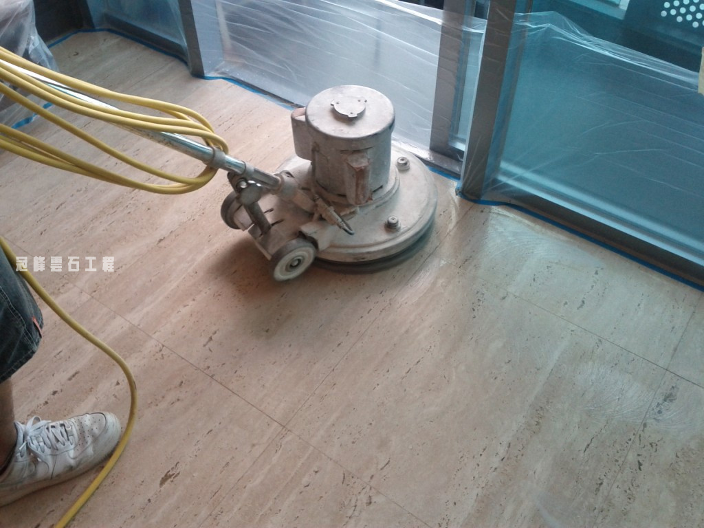 星濤灣 黃吼石打磨翻新 - 冠峰雲石工程實例 - 第2張 圖片 - 2011年08月21日 - hksummit.com