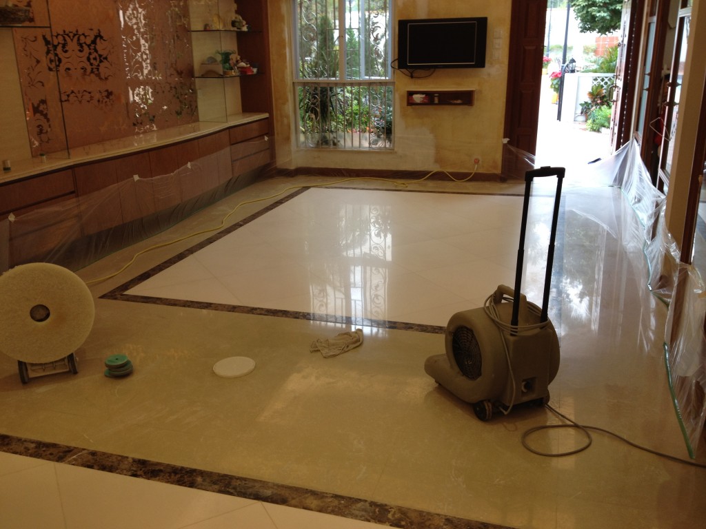 栢麗灣別墅 雲石翻新 - 冠峰雲石工程實例 - 第7張 圖片 - 2012年02月01日 - hksummit.com