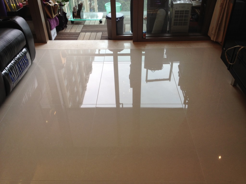 半山壹號 拋光磚翻新 - 冠峰雲石工程實例 - 第6張 圖片 - 2012年03月14日 - hksummit.com