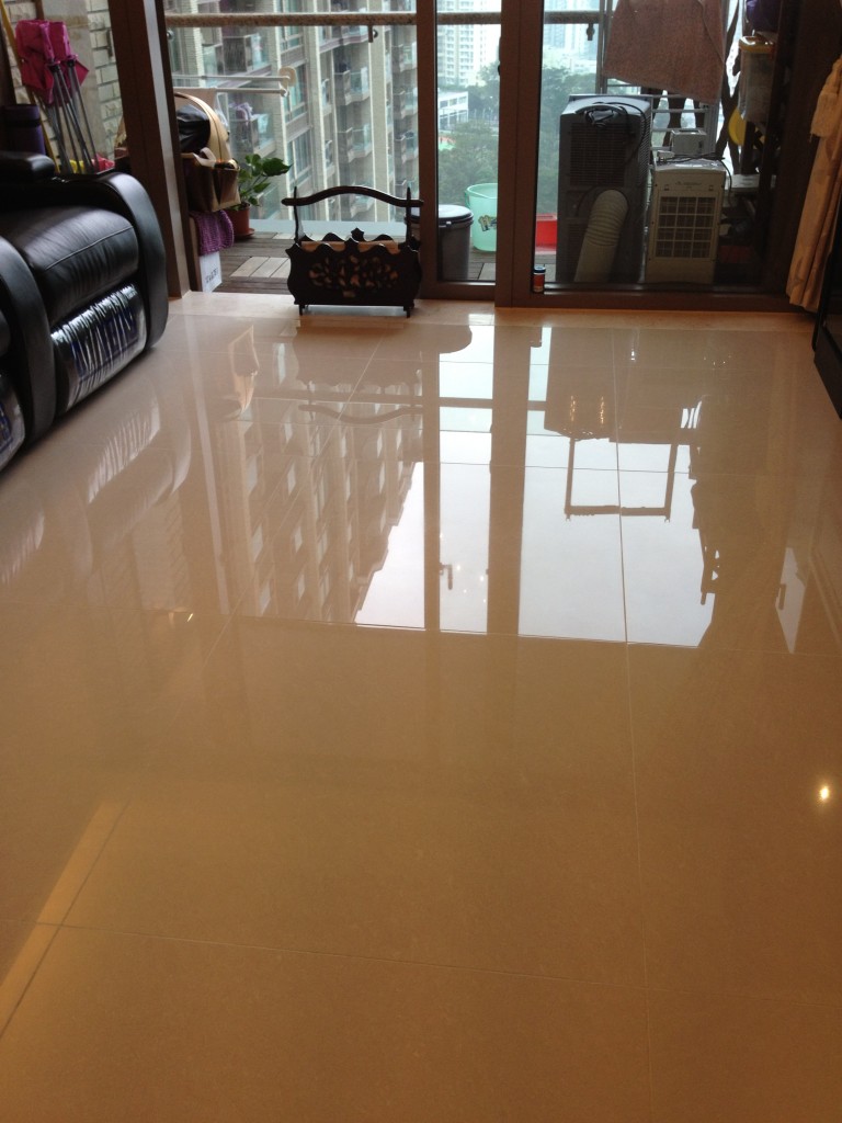 半山壹號 拋光磚翻新 - 冠峰雲石工程實例 - 第9張 圖片 - 2012年03月14日 - hksummit.com