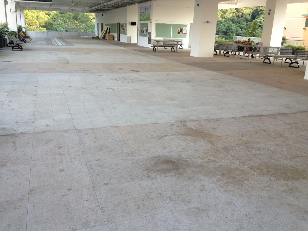 浸會大學  麻石清洗 - 冠峰雲石工程實例 - 第2張 圖片 - 2012年12月17日 - hksummit.com