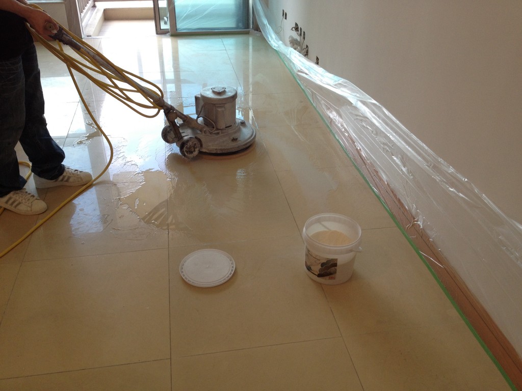 萬景峰拋光磚翻新 - 冠峰雲石工程實例 - 第5張 圖片 - 2013年09月18日 - hksummit.com