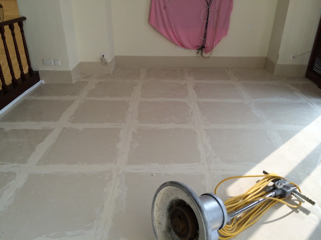 中峽道 人造石打磨翻新 - 冠峰雲石工程實例 #1 圖片 - 2013年12月22日 - hksummit.com