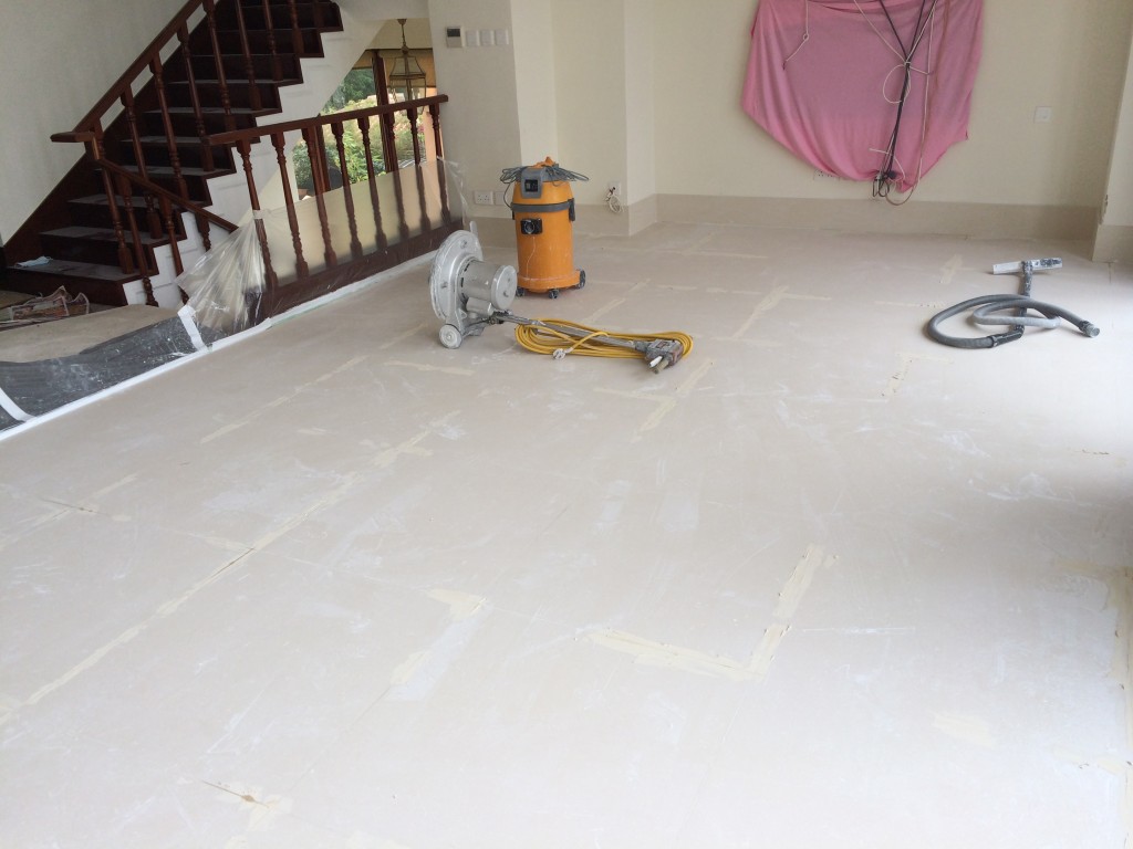 中峽道 人造石打磨翻新 - 冠峰雲石工程實例 #3 圖片 - 2013年12月22日 - hksummit.com