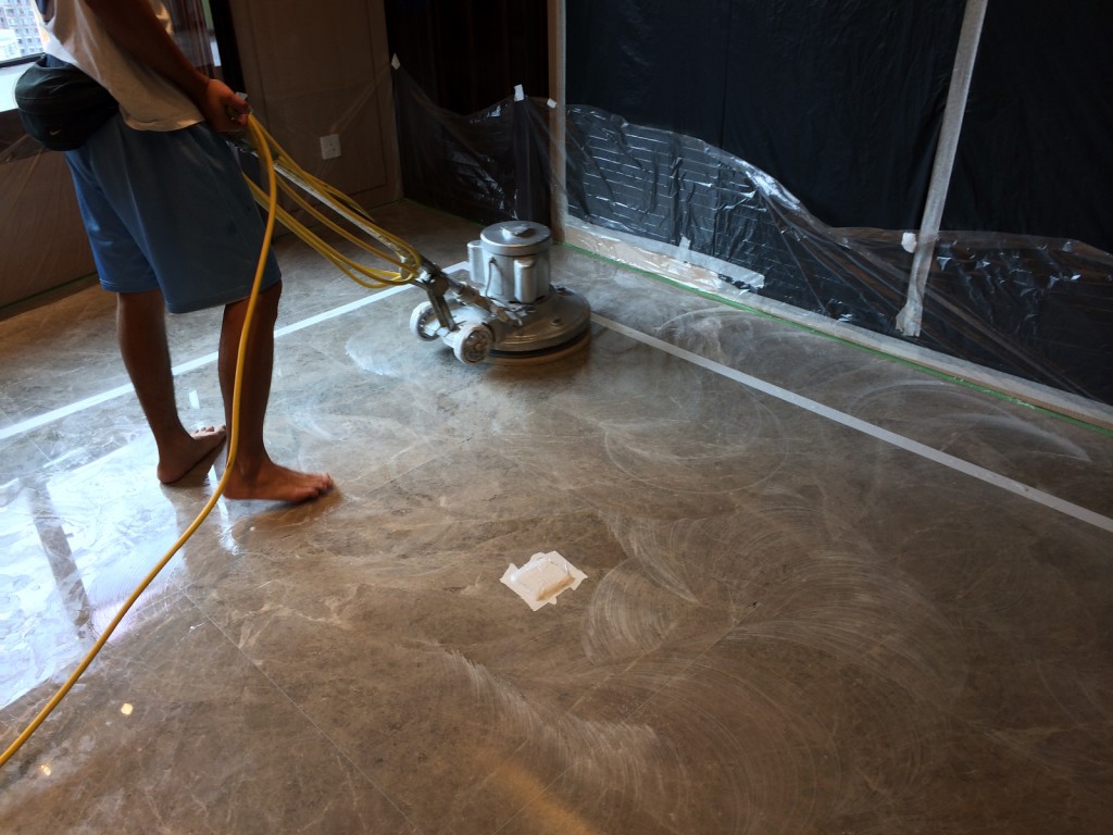 帝景園 雲石翻新 - 冠峰雲石工程實例 - 第3張 圖片 - 2014年08月03日 - hksummit.com