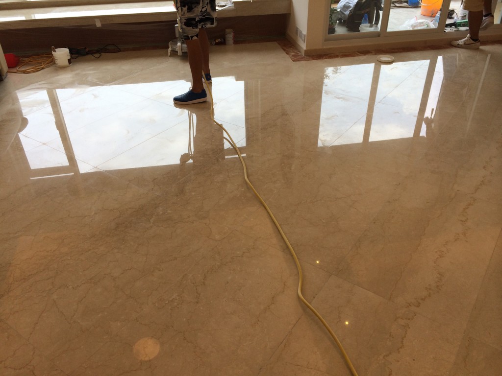 淺水灣道 21號 雲石翻新 - 冠峰雲石工程實例 - 第6張 圖片 - 2014年08月17日 - hksummit.com