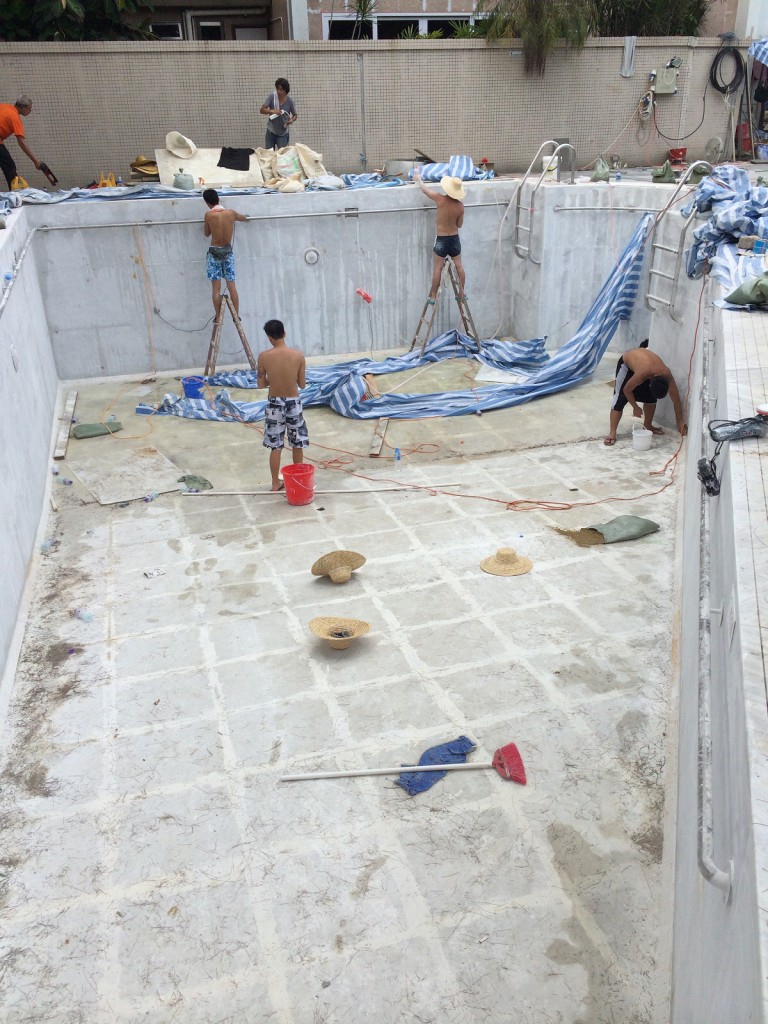 喜蓮花園 雲石翻新工程 - 冠峰雲石工程實例 - 第1張 圖片 - 2014年08月03日 - hksummit.com