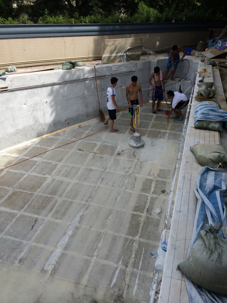 喜蓮花園 雲石翻新工程 - 冠峰雲石工程實例 - 第2張 圖片 - 2014年08月03日 - hksummit.com