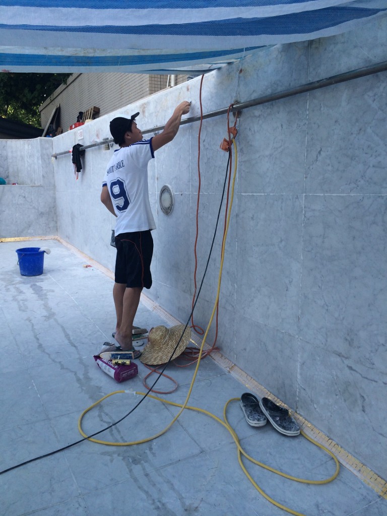 喜蓮花園 雲石翻新工程 - 冠峰雲石工程實例 - 第3張 圖片 - 2014年08月03日 - hksummit.com