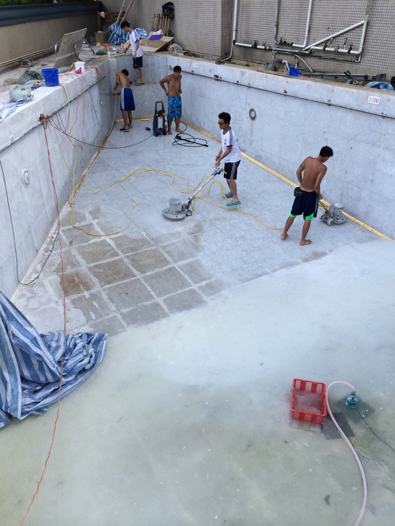 喜蓮花園 雲石翻新工程 - 冠峰雲石工程實例 - 第4張 圖片 - 2014年08月03日 - hksummit.com