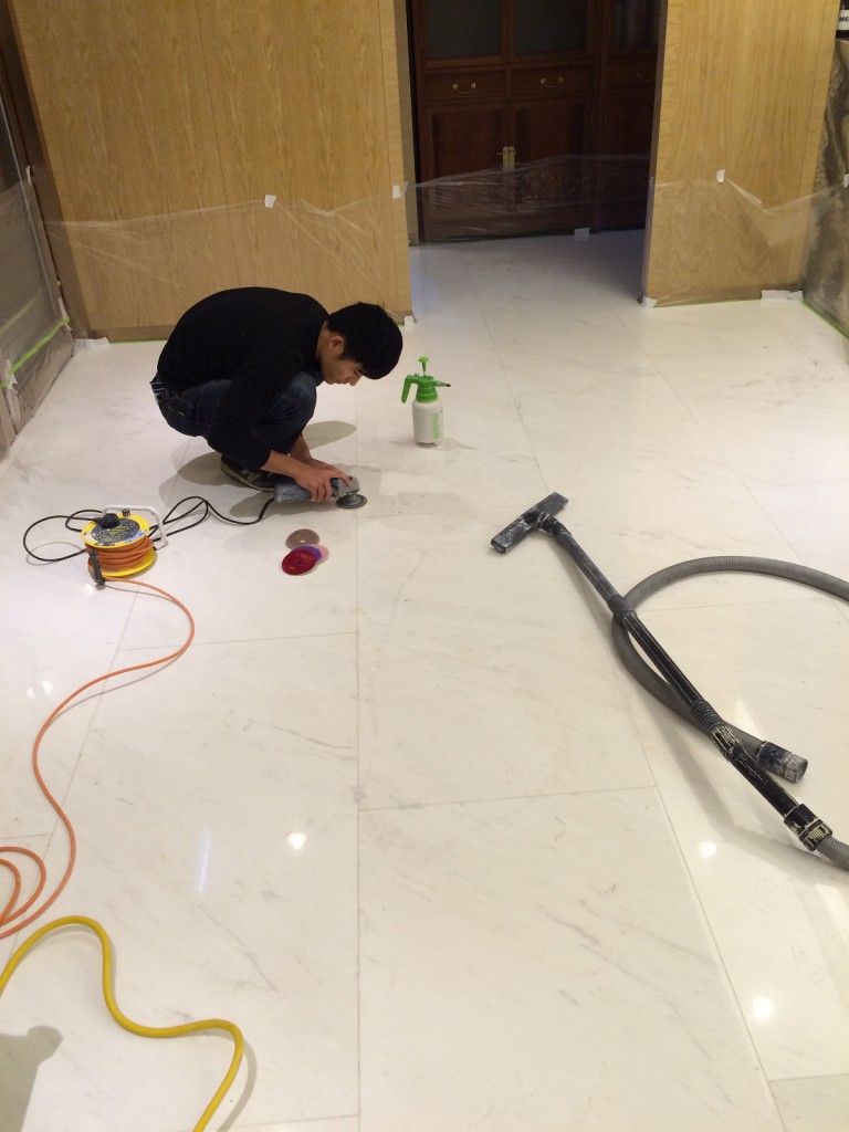 環貿中心 雲石翻新 - 冠峰雲石工程實例 - 第3張 圖片 - 2015年01月03日 - hksummit.com