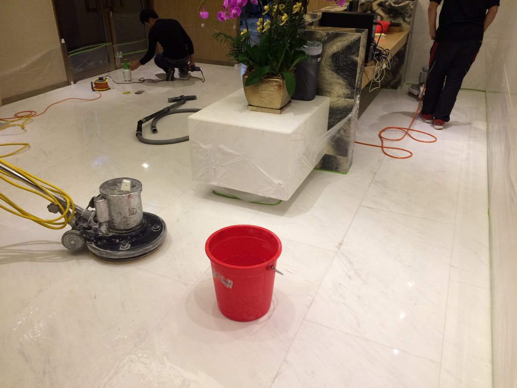 環貿中心 雲石翻新 - 冠峰雲石工程實例 - 第5張 圖片 - 2015年01月03日 - hksummit.com