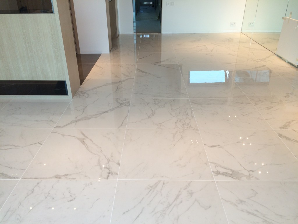 豪景花園 拋光磚翻新 - 冠峰雲石工程實例 - 第6張 圖片 - 2015年02月13日 - hksummit.com