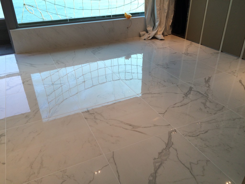 豪景花園 拋光磚翻新 - 冠峰雲石工程實例 - 第7張 圖片 - 2015年02月13日 - hksummit.com