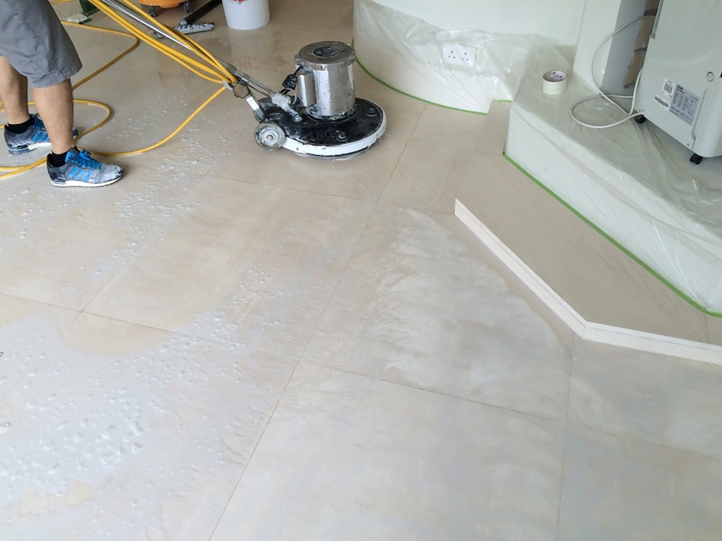 石澳 木紋沙石翻新 - 冠峰雲石工程實例 - 第3張 圖片 - 2015年05月01日 - hksummit.com