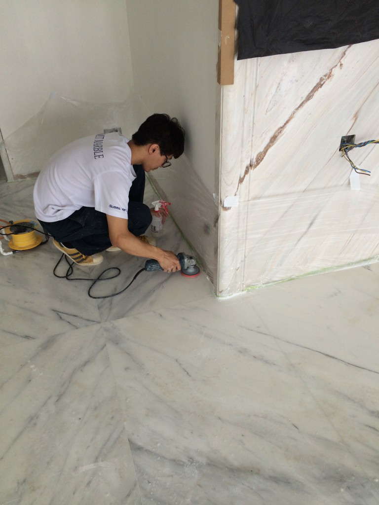 貝沙灣 雲石無縫打磨 - 冠峰雲石工程實例 - 第5張 圖片 - 2015年07月19日 - hksummit.com