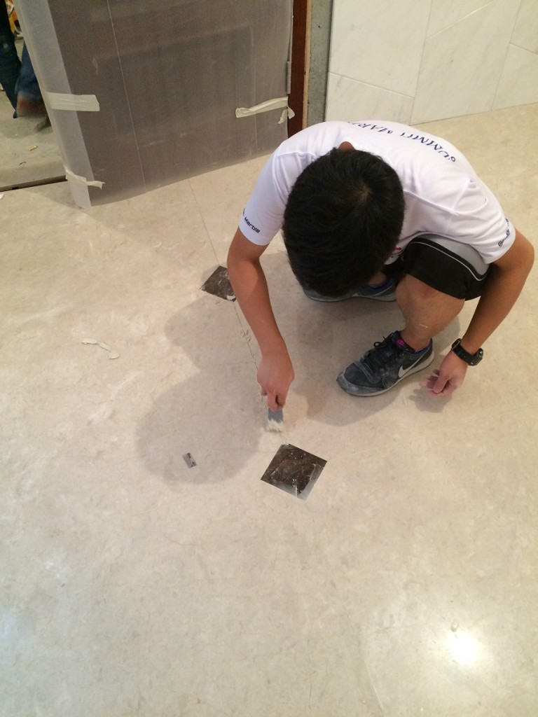 比華利山別墅 雲石無縫打磨 - 冠峰雲石工程實例 - 第1張 圖片 - 2015年08月15日 - hksummit.com