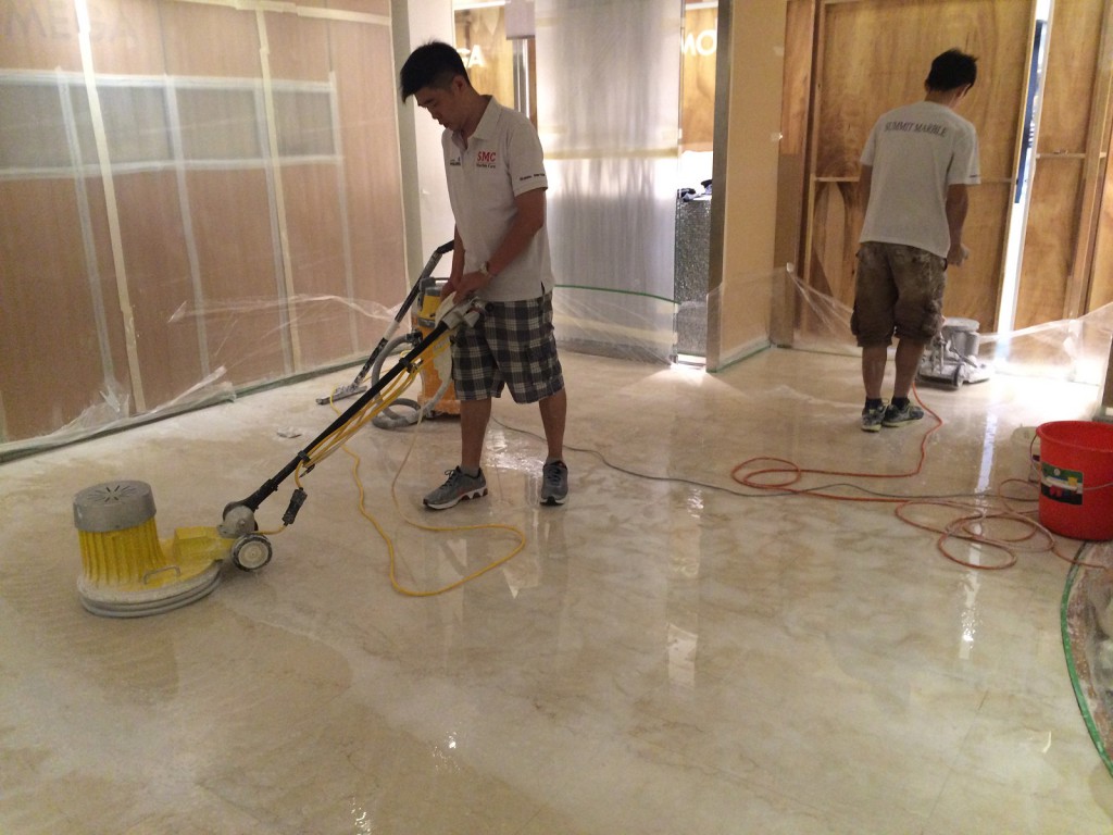 Omega 錶店 雲石翻新 - 冠峰雲石工程實例 - 第6張 圖片 - 2015年10月11日 - hksummit.com