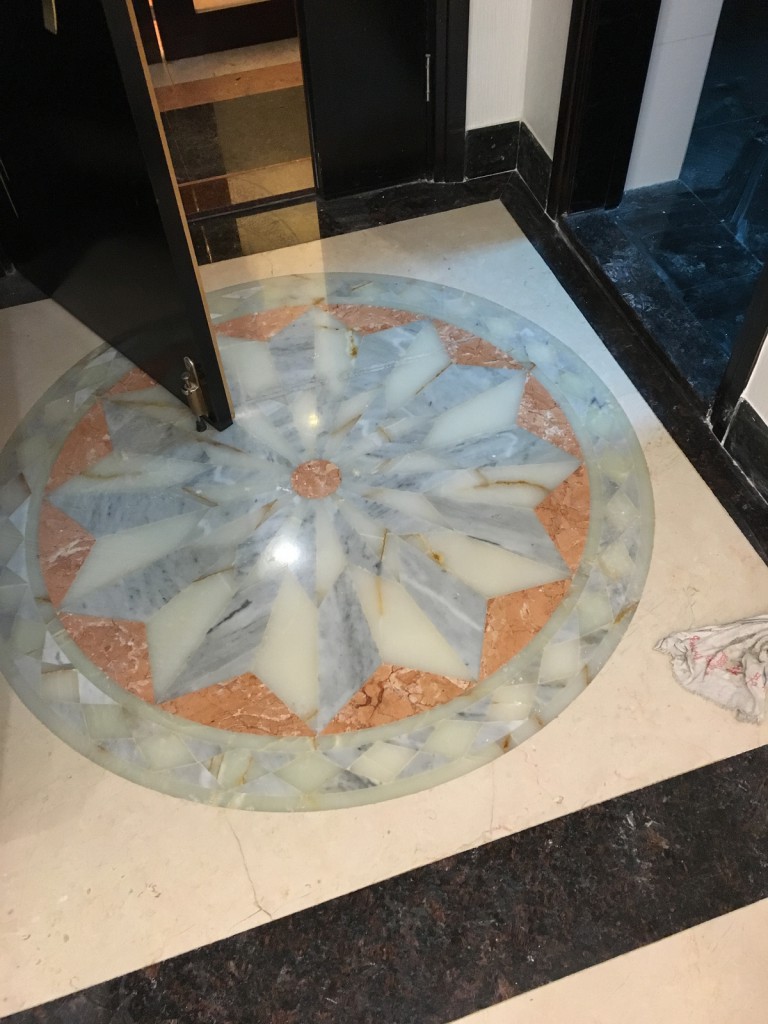 星輝豪庭 西班米黃雲石翻新 - 冠峰雲石工程實例 - 第3張 圖片 - 2015年11月17日 - hksummit.com