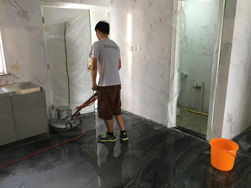 南海小築 雲石翻新 - 冠峰雲石工程實例 - 第10張 圖片 - 2015年12月20日 - hksummit.com