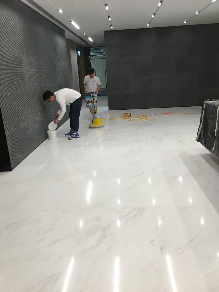 九龍貿易中心 雲石無縫打磨 - 冠峰雲石工程實例 - 第11張 圖片 - 2016年01月03日 - hksummit.com