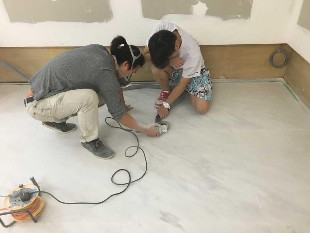 九龍貿易中心 雲石無縫打磨 - 冠峰雲石工程實例 - 第2張 圖片 - 2016年01月03日 - hksummit.com