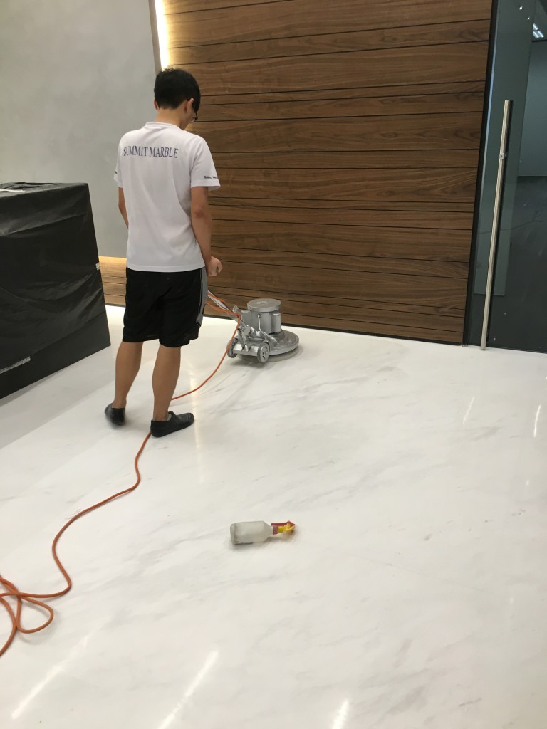 九龍貿易中心 雲石無縫打磨 - 冠峰雲石工程實例 - 第7張 圖片 - 2016年01月03日 - hksummit.com