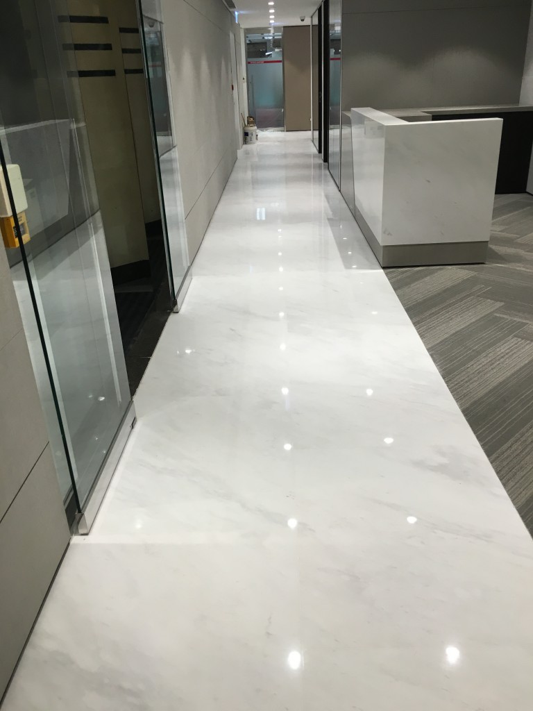 柏克大廈 雲石無縫打磨 - 冠峰雲石工程實例 - 第7張 圖片 - 2016年02月06日 - hksummit.com