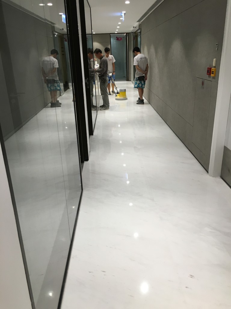 柏克大廈 雲石無縫打磨 - 冠峰雲石工程實例 - 第9張 圖片 - 2016年02月06日 - hksummit.com