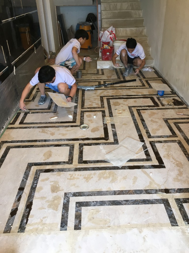 紅山半島 雲石翻新 - 冠峰雲石工程實例 - 第3張 圖片 - 2016年02月06日 - hksummit.com