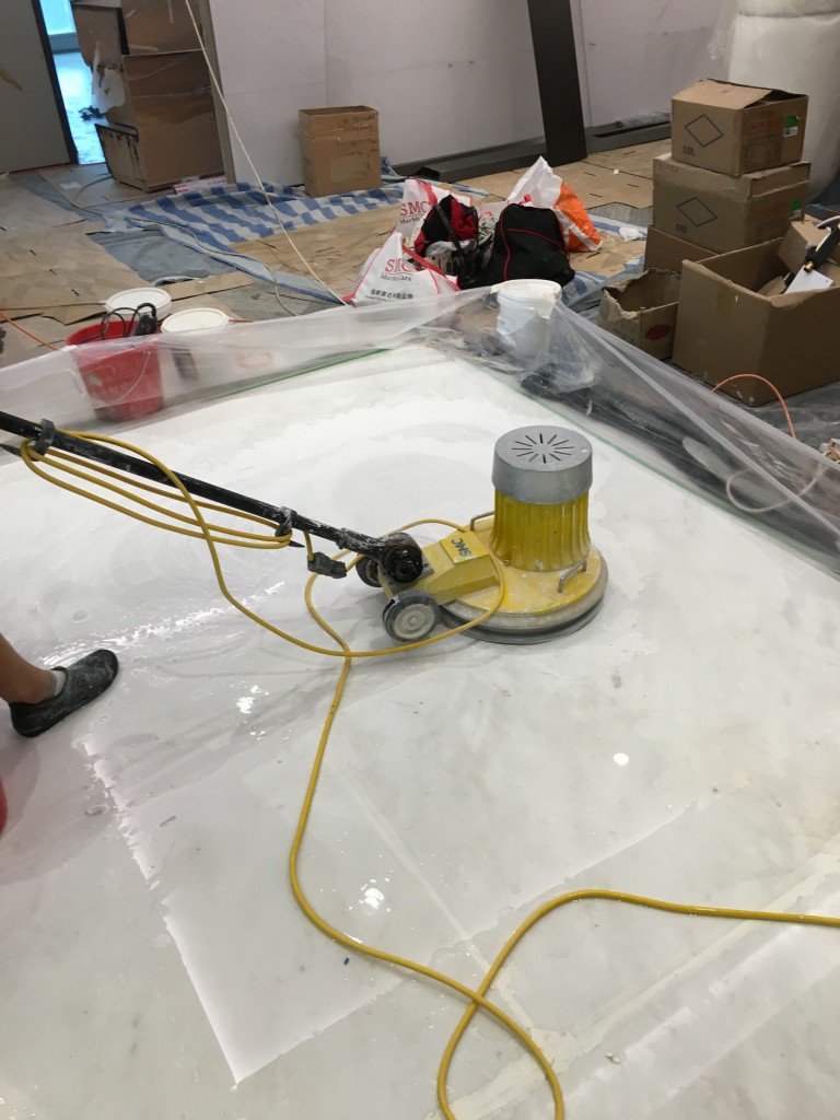 港島東中心 雲石無縫打磨 - 冠峰雲石工程實例 - 第6張 圖片 - 2016年02月06日 - hksummit.com