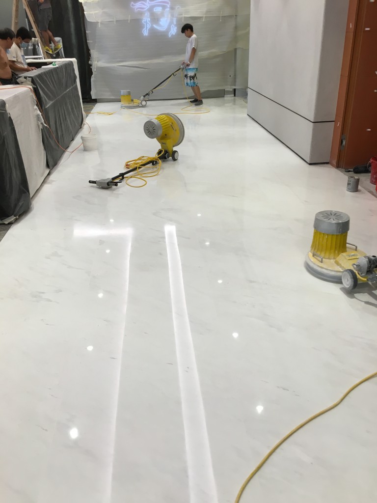 港島東中心 雲石無縫打磨 - 冠峰雲石工程實例 - 第9張 圖片 - 2016年02月06日 - hksummit.com